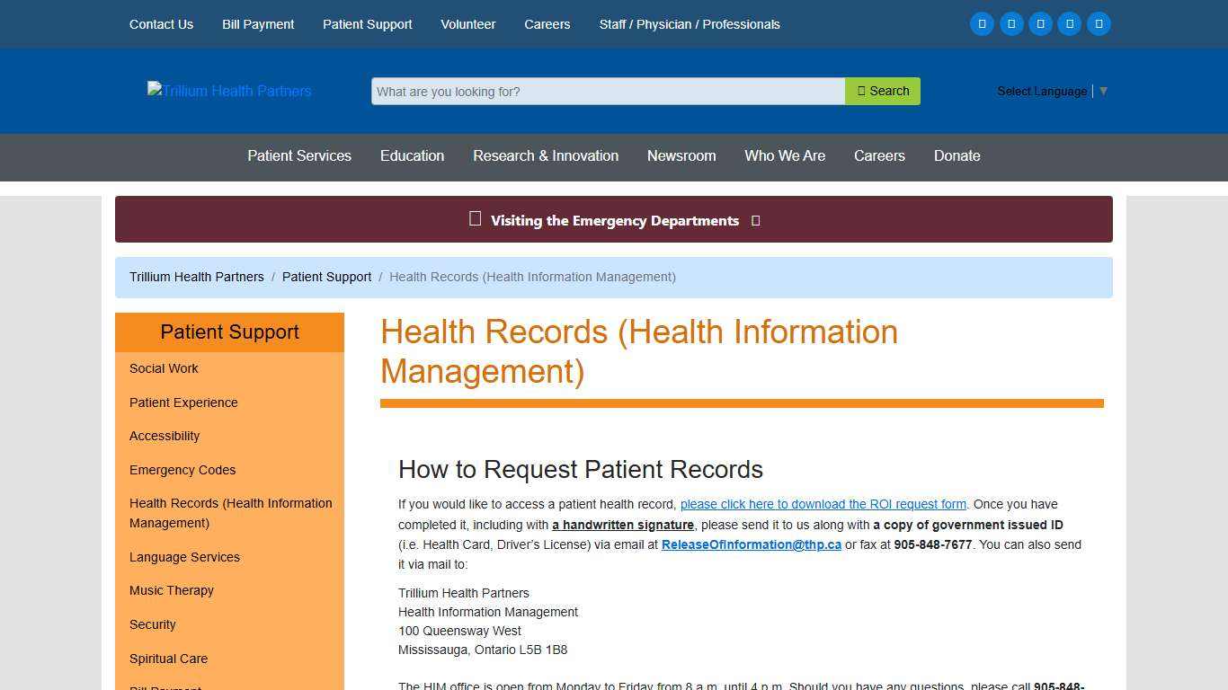 Health Records (Health Information Management)